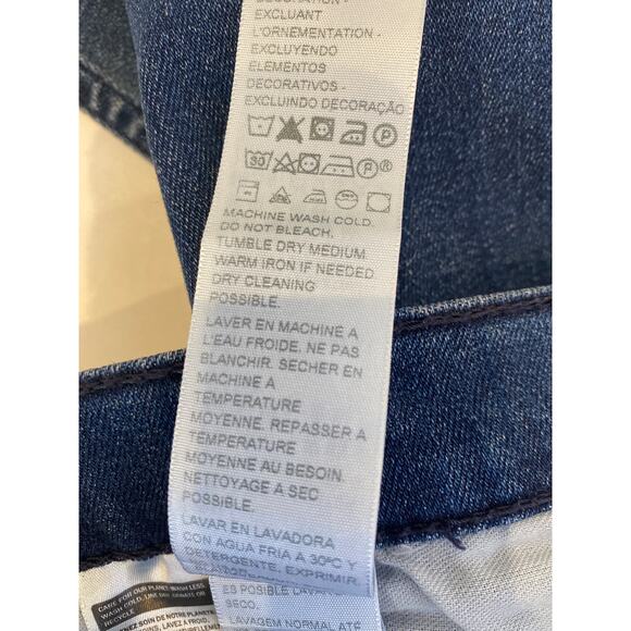 Levi’s 502 Tapered Leg Dark Blue Men’s Denim Jeans NWT 44 x 30 Big Tall Stretch - Picture 10 of 16